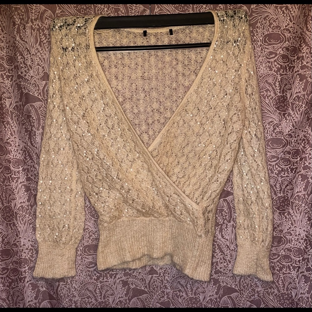 Soft sequence sweater